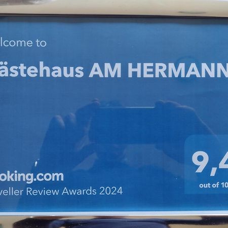 Gaestehaus Am Hermann Хёрстель Экстерьер фото